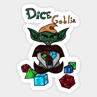Dice Goblin Sticker